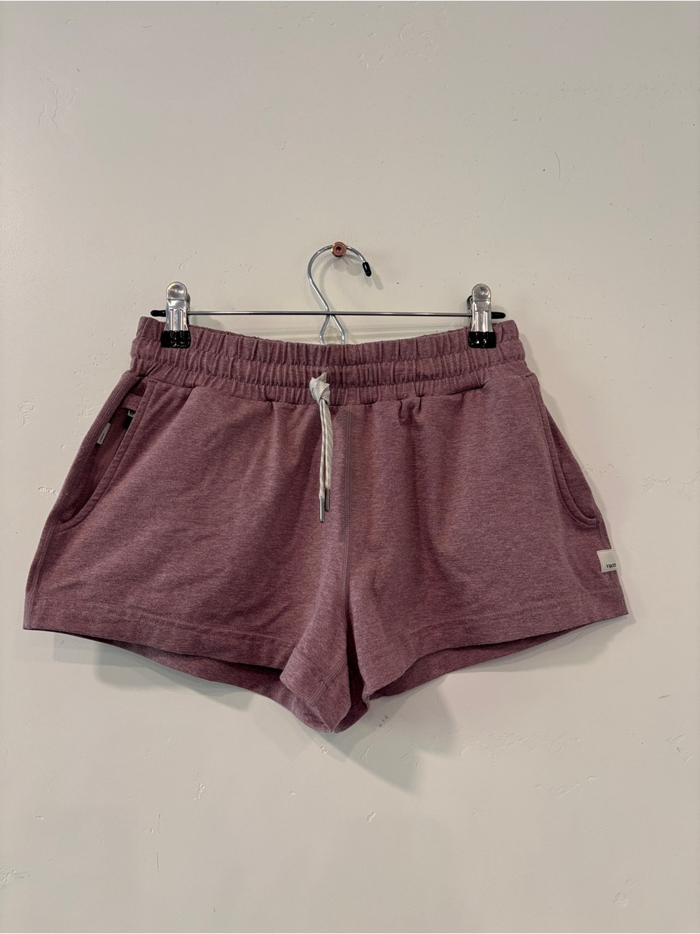 VUORI Orchid Heather Halo Performance Dreamknit Cozy Women Shorts Size XS